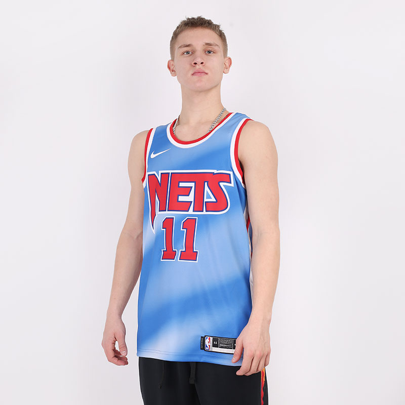 мужская голубая майка Nike Brooklyn Nets Classic Edition 2020 Swingman Jersey CQ4253-403 - цена, описание, фото 1